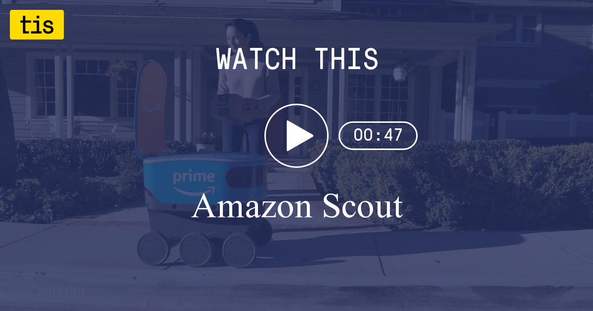 Amazon Scout The Innovation Station
